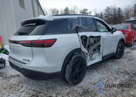 2026 Infiniti Qx60 Sport Awd z USA, uszkodzony, nr VIN 5N1AL1FW5TC334892